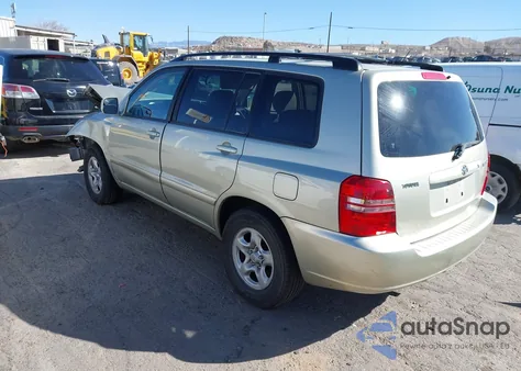 2003 Toyota Highlander from USA, damaged, VIN JTEGD21A830063420